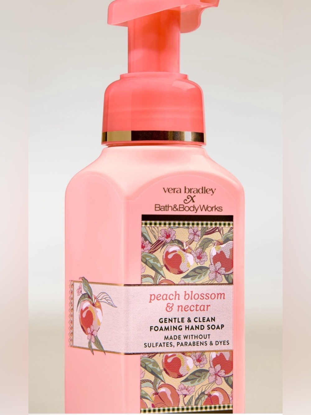 Vera Bradley & Bath & Body Works Collaboration Peach Blossom & Nectar Lotion - Picture 2 of 5